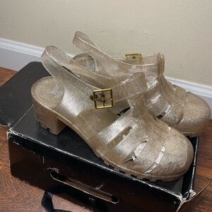 Women's Glitter Sandals